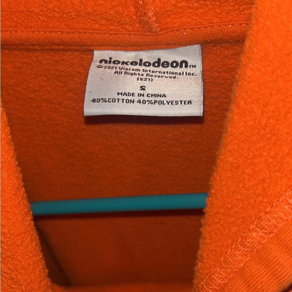 Orange nickelodeon hoodie #kids #cartoons